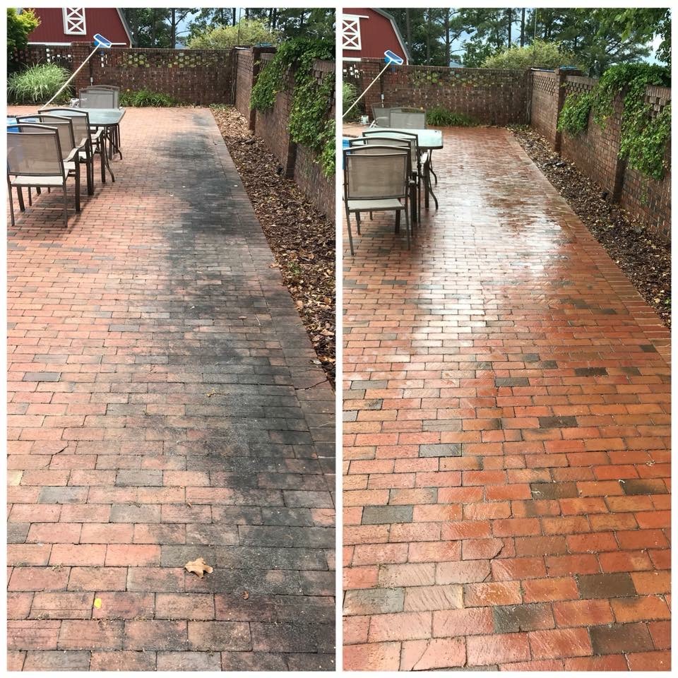 Pristine Patio Cleaning Completed in Snellville, GA